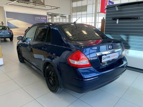 2010 Nissan Tiida I, синий, 450000 рублей - вид 8