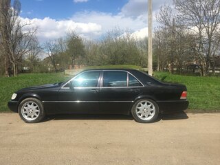 1993 Mercedes-Benz S-Класс 600 III (W140), чёрный, 1990000 рублей, вид 3