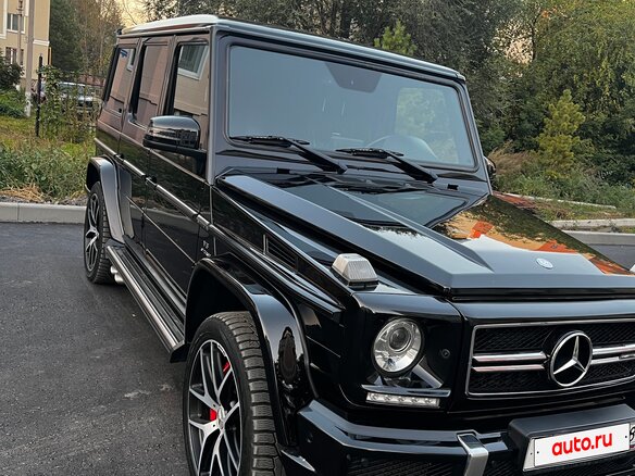 2016 Mercedes-Benz G-Класс AMG 63 AMG I (W463) Рестайлинг 3, чёрный, 7500000 рублей