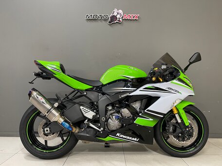 2014 Kawasaki ZX-6R Ninja, зелёный, 780000 рублей, вид 1