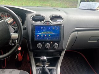 2008 Ford Focus II Рестайлинг, чёрный, 380000 рублей, вид 5