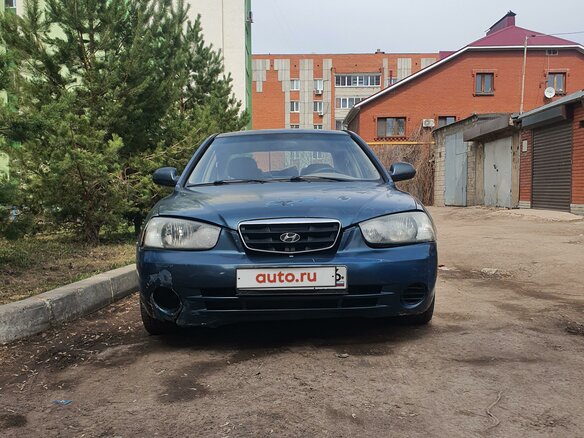 2001 Hyundai Elantra III (XD), коричневый, 180000 рублей - вид 1