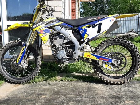 2017 Suzuki RM-Z 450, жёлтый, 370000 рублей, вид 3