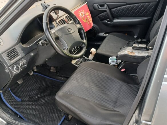 2006 Lada (ВАЗ) 2112, серый, 220000 рублей - вид 6