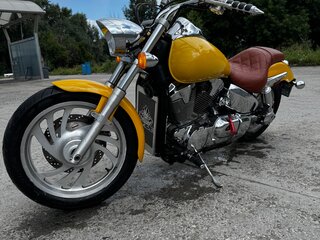 2008 Honda VTX 1300, жёлтый, 750000 рублей, вид 1