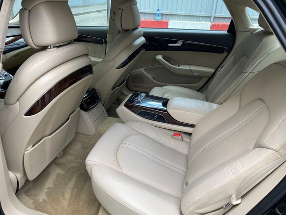 2014 Audi A8 Long III (D4) Рестайлинг, чёрный - вид 23