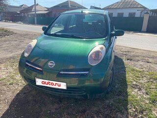 2004 Nissan Micra III (K12), зелёный, 450000 рублей, вид 3