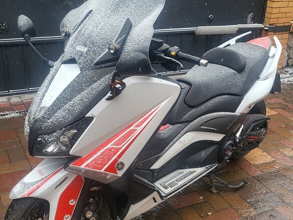 2013 Yamaha TMAX, белый, 650000 рублей