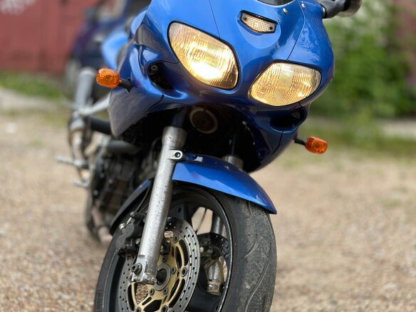 2002 Suzuki SV 650, синий, 230000 рублей - вид 2