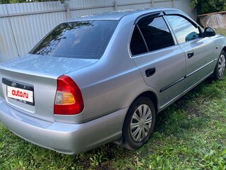 2008 Hyundai Accent ТагАЗ II, серебристый, 420000 рублей, вид 2