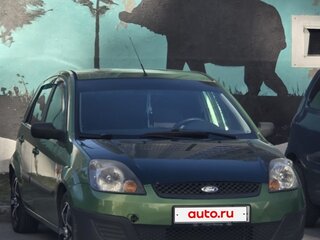 2006 Ford Fiesta Mk5, зелёный, 350000 рублей, вид 1