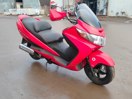 2006 Suzuki Burgman (SkyWave) 250, красный, 189000 рублей, вид 5