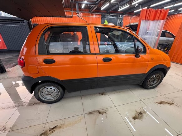 2013 Daewoo Matiz I Рестайлинг, оранжевый, 140000 рублей - вид 5