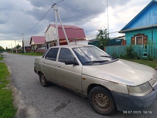 2001 Lada (ВАЗ) 2110, серебристый, 70000 рублей, вид 4