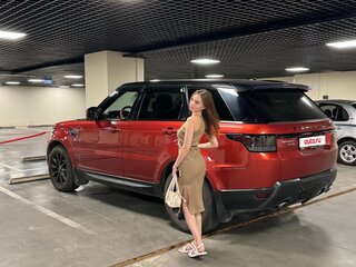 2013 Land Rover Range Rover Sport II, красный, 2450000 рублей, вид 2