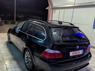 2008 BMW 5 серии 520d V (E60/E61) Рестайлинг, чёрный, 1250000 рублей, вид 4