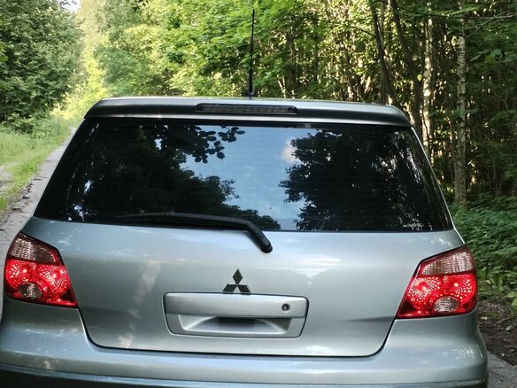 2004 Mitsubishi Outlander I, серебристый, 560000 рублей - вид 6