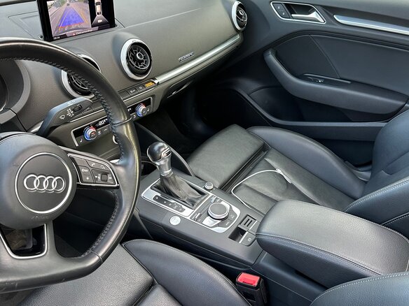 2020 Audi A3 III (8V) Рестайлинг, синий, 2050000 рублей - вид 7