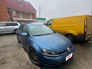 2013 Volkswagen Golf VII, синий, 1200000 рублей, вид 3