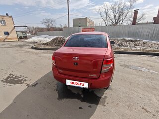 2012 Lada (ВАЗ) Granta I, серебристый, 300000 рублей, вид 4