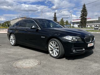 2014 BMW 5 серии 525d xDrive VI (F10/F11/F07) Рестайлинг, чёрный, 1995000 рублей, вид 5