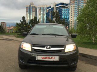 2016 Lada (ВАЗ) Granta I, серый, 400000 рублей, вид 2