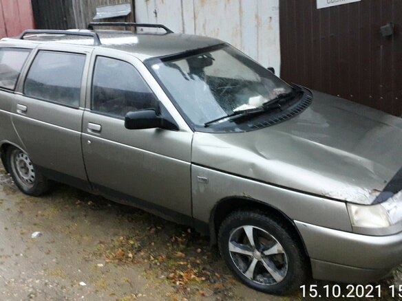 2001 Lada (ВАЗ) 2111, серебристый, 70500 рублей - вид 1
