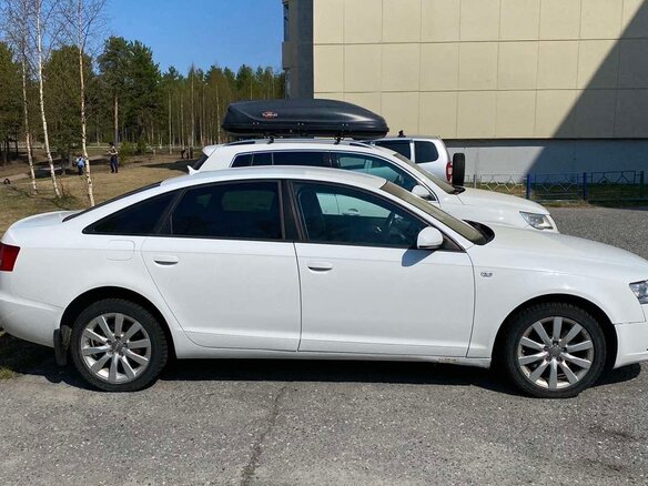 2008 Audi A6 III (C6), белый, 1350000 рублей - вид 9