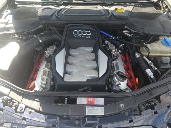 2006 Audi A8 II (D3) Рестайлинг, синий, 1450000 рублей - вид 14