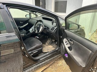 2012 Toyota Prius PHV ZVW35 III Рестайлинг (XW30), чёрный, 1450000 рублей, вид 5