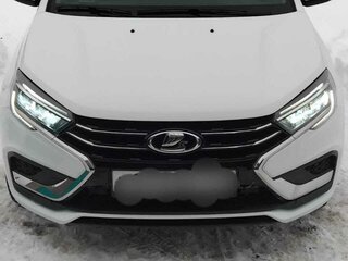 2023 Lada (ВАЗ) Vesta I Рестайлинг (NG), белый, 1550000 рублей, вид 2