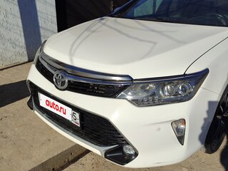 2016 Toyota Camry VII (XV50) Рестайлинг, белый, 2000000 рублей, вид 2