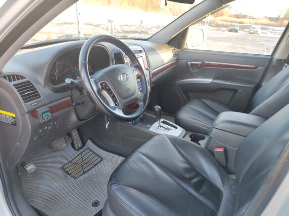 2011 Hyundai Santa Fe II Рестайлинг, серебристый, 1590000 рублей - вид 3