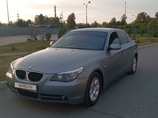 2003 BMW 5 серии 520i V (E60/E61), серый, 1000000 рублей, вид 2