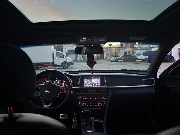 2017 Kia Optima IV, синий, 2450000 рублей - вид 9