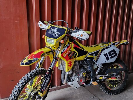 2005 Suzuki DR-Z 400 SM, жёлтый, 515000 рублей, вид 1