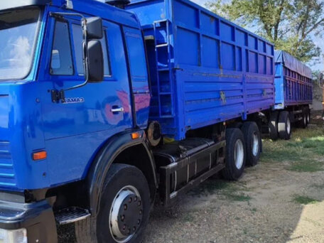 2007 КамАЗ 55102, синий, 1800000 рублей, вид 3