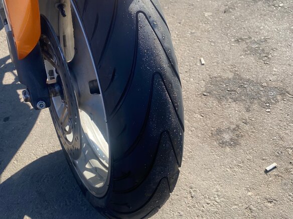 2006 Honda CB 600F Hornet, золотистый, 410000 рублей - вид 11