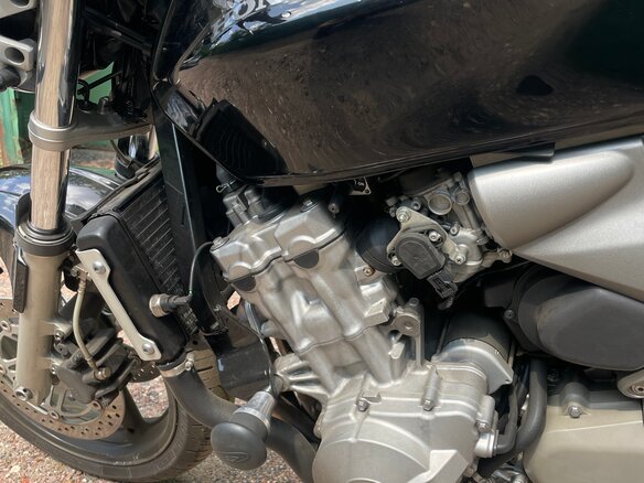 2003 Honda CB 600F Hornet, чёрный, 440000 рублей - вид 22