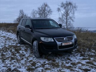 2007 Volkswagen Touareg I Рестайлинг, чёрный, 800000 рублей, вид 1