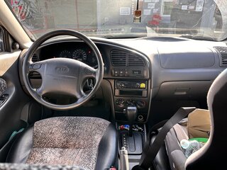 2008 Kia Spectra I Рестайлинг 2, чёрный, 280000 рублей, вид 5