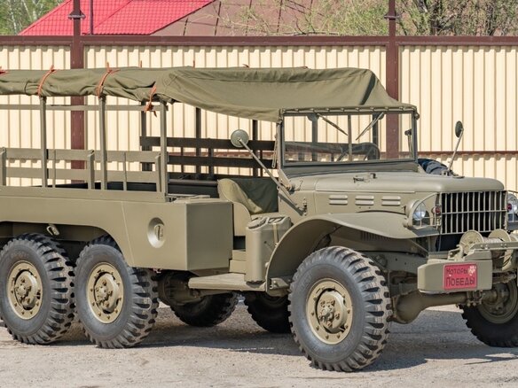 1942 Dodge WC series WC-52 T214, зелёный