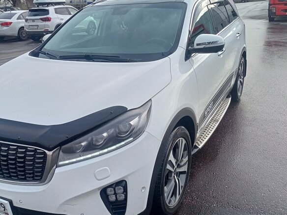 2018 Kia Sorento III Prime Рестайлинг, белый, 2890000 рублей