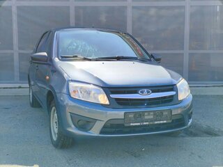 2014 Lada (ВАЗ) Granta I, серый, 420000 рублей, вид 1