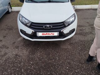 2021 Lada (ВАЗ) Granta I Рестайлинг, белый, 575000 рублей, вид 3
