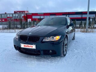 2006 BMW 3 серии 325i V (E90/E91/E92/E93), чёрный, 950000 рублей, вид 3