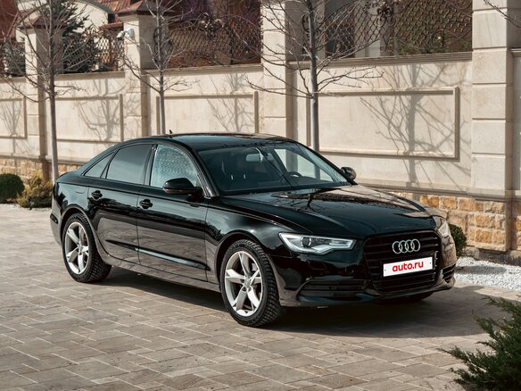 2014 Audi A6 IV (C7), чёрный, 1510000 рублей - вид 3
