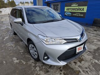 2017 Toyota Corolla Fielder XI (E160, E170, E180) Рестайлинг 1, серый, 1175000 рублей, вид 1