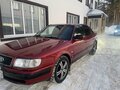 1992 Audi 100 IV (C4), красный, 240000 рублей - вид 1