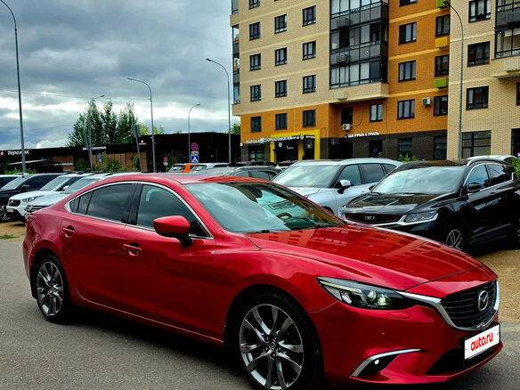2018 Mazda 6 III (GJ) Рестайлинг, красный, 1550000 рублей - вид 1